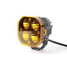 Load image into Gallery viewer, 3inch LED Cube Work Light Cover Dustproof Protection Cover for Car Truck Pods Fog Driving Lampshade Amber Black
