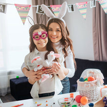 Load image into Gallery viewer, Easter Bunny Egg Glasses Frame PVC Easter Photo Booth Props Gifts Happy Easter Party Decoration for Kids Favor Gift Supplies
