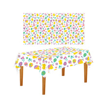 Load image into Gallery viewer, Easter Bunny Tablecloth Decorations 2024 Rabbit Egg Rabbit Printed Tableclot Rectangle Table Cover Happy Easter Party Decoration
