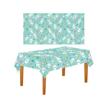 Load image into Gallery viewer, Easter Bunny Tablecloth Decorations 2024 Rabbit Egg Rabbit Printed Tableclot Rectangle Table Cover Happy Easter Party Decoration
