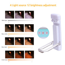 Load image into Gallery viewer, LED Clip-on Bookmark Book Light USB Rechargeable Reading Light Mini Led Brightness Adjustable Portable Bedside Desk Light
