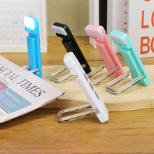 Load image into Gallery viewer, LED Clip-on Bookmark Book Light USB Rechargeable Reading Light Mini Led Brightness Adjustable Portable Bedside Desk Light
