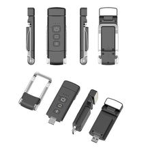 Load image into Gallery viewer, LED Clip-on Bookmark Book Light USB Rechargeable Reading Light Mini Led Brightness Adjustable Portable Bedside Desk Light
