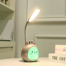 Load image into Gallery viewer, Dimmable LED Desk Lamp Touch Table Lamp USB Rechargable Night Light Touch 3 Gear Dimming Portable Book Reading Lamp
