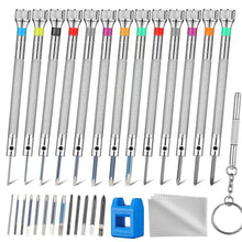 Load image into Gallery viewer, Precision Screwdriver Set 0.6-2.0mm High Hardness Steel Micro Cross Screwdriver Kit For Watch Eyeglasses Jewelry Repair Tool
