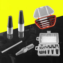 Load image into Gallery viewer, Screw Extractor Center Drill Bits Guide Set Broken Damaged Bolt Remover Center Drill Damaged Bolts Tools
