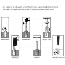 Load image into Gallery viewer, Screw Extractor Center Drill Bits Guide Set Broken Damaged Bolt Remover Center Drill Damaged Bolts Tools
