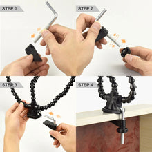 Load image into Gallery viewer, Multi Soldering Helping Hand Tool Table Clip Third Hand Soldering Stand Welding PCB Holder Flexible Arm Soldering Tool
