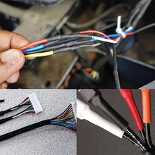 Load image into Gallery viewer, 127pcs Black Red Heat Shrink Tubing 2:1 Assortment Polyolefin Tube Car Cable Sleeving Wrap Wire Kit Insulation Sleeving
