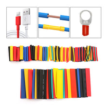 Load image into Gallery viewer, 164pcs Colorful Heat Shrink Tubing 2:1 Assortment Polyolefin Tube Car Cable Sleeving Wrap Wire Kit Insulation Sleeving
