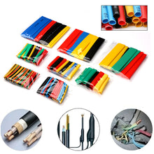 Load image into Gallery viewer, 164pcs Colorful Heat Shrink Tubing 2:1 Assortment Polyolefin Tube Car Cable Sleeving Wrap Wire Kit Insulation Sleeving

