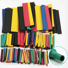 Load image into Gallery viewer, 127-328pcs Heat-shrink Tubing Thermoresistant Tube 2:1 Heat Shrink Wrapping Kit Electrical Connection Wire Cable Insulation Sleeving
