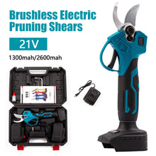 Load image into Gallery viewer, 1100W Brushless Electric Cordless Pruner Pruning Shear Handheld Branches Cutter Landscaping Tool For Makita 21V Battery
