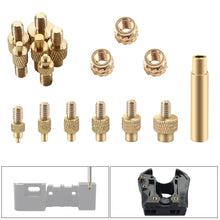 Load image into Gallery viewer, Heat Insert Nut Iron Tip M2 M3 M4 M5 M6 M8 Brass Thread Embedded Kit Heat Insertion Tool for Plastic 3D Printer Soldering Iron
