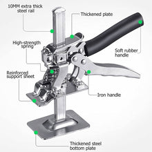 Load image into Gallery viewer, Multifunctional Lifting Tool Labor-saving Lifter Tile Height Adjuster Elevator Tools Arm Board Jack Cabinet Lifter Anti-Slip Hand Lifting Tool
