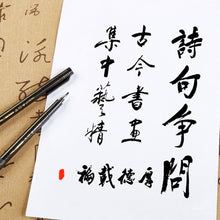 Load image into Gallery viewer, Calligraphy Brush Pen Art Marker Pens Craft Supplies Art Writing Drawing Office School Supplies Stationery Student
