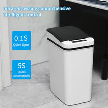 Load image into Gallery viewer, 11L Smart Trash Can Automatic Touch Dustbin Infrared Induction Motion Sensor-Activated Rubbish Bucket for Living Room Bathroom Office
