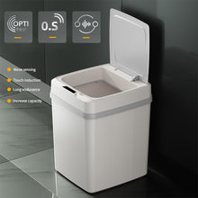 Load image into Gallery viewer, 12L Smart Trash Can Automatic Touch Dustbin Infrared Induction Motion Sensor-Activated Rubbish Bucket for Living Room Bathroom Office
