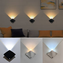Load image into Gallery viewer, Devil's Fish Wiring-Free Rechargeable Human Body Sensor Light Smart Led Night Light LED Corridor Staircase Magnetic Indoor Wall Light
