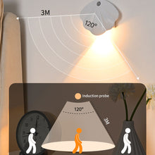 Load image into Gallery viewer, Shell Shape Wiring-Free Rechargeable Human Body Sensor Light Smart Led Night Light LED Corridor Staircase Magnetic Indoor Wall Light
