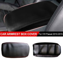 Load image into Gallery viewer, Car Armrest Box Center Console Lid Armrest Cover Interior Accessories Microfiber Leather Cover For VW Passat 2010-2015
