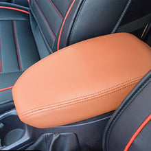 Load image into Gallery viewer, Car Armrest Box Center Console Lid Armrest Cover Interior Accessories Microfiber Leather Cover For Ford Escort 2015-2019
