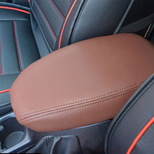 Load image into Gallery viewer, Car Armrest Box Center Console Lid Armrest Cover Interior Accessories Microfiber Leather Cover For Ford Escort 2015-2019
