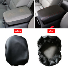 Load image into Gallery viewer, Car Armrest Box Center Console Lid Armrest Cover Interior Accessories Microfiber Leather Cover For Audi A6L 2005-2011
