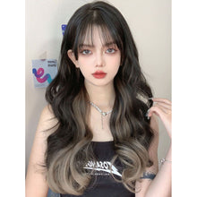 Load image into Gallery viewer, 3pcs Large Wavy Wig Pieces Women's Natural Simulation Wig Pieces Increase Hair Volume Fluffy Long Curly Hair Synthetic Wig
