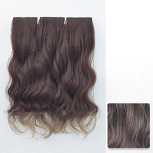 Load image into Gallery viewer, 3pcs Large Wavy Wig Pieces Women's Natural Simulation Wig Pieces Increase Hair Volume Fluffy Long Curly Hair Synthetic Wig
