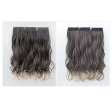 Load image into Gallery viewer, 3pcs Large Wavy Wig Pieces Women's Natural Simulation Wig Pieces Increase Hair Volume Fluffy Long Curly Hair Synthetic Wig
