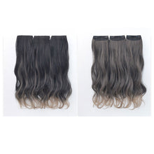 Load image into Gallery viewer, 3pcs Large Wavy Wig Pieces Women's Natural Simulation Wig Pieces Increase Hair Volume Fluffy Long Curly Hair Synthetic Wig
