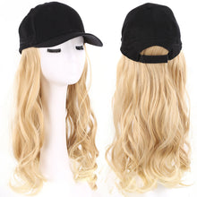 Load image into Gallery viewer, Hooded Wig Large Wavy Long Curly Hair Synthetic Wig Natural Simulation Wig Pieces Hair Extensions for Women
