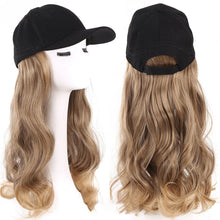 Load image into Gallery viewer, Hooded Wig Large Wavy Long Curly Hair Synthetic Wig Natural Simulation Wig Pieces Hair Extensions for Women
