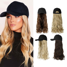 Load image into Gallery viewer, Hooded Wig Large Wavy Long Curly Hair Synthetic Wig Natural Simulation Wig Pieces Hair Extensions for Women
