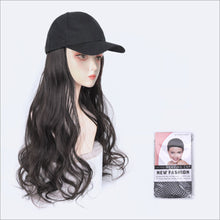 Load image into Gallery viewer, Hooded Wig Large Wavy Long Curly Hair Synthetic Wig Natural Simulation Wig Pieces Hair Extensions for Women
