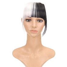 Load image into Gallery viewer, Synthetic Wig Bangs Natural Seamless Wig Piece Lengthened Sideburns Bangs High Temperature Silk Bangs Wig for Women
