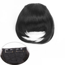 Load image into Gallery viewer, Synthetic Wig Bangs Natural Seamless Wig Piece Lengthened Sideburns Bangs High Temperature Silk Bangs Wig for Women
