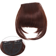 Load image into Gallery viewer, Synthetic Wig Bangs Natural Seamless Wig Piece Lengthened Sideburns Bangs High Temperature Silk Bangs Wig for Women
