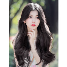 Load image into Gallery viewer, 3pcs Wig Pieces Natural Simulation Synthetic Wig Increase Hair Volume Fluffy Long Curly Hair Invisible Hair Extensions for Women
