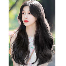 Load image into Gallery viewer, 3pcs Wig Pieces Natural Simulation Synthetic Wig Increase Hair Volume Fluffy Long Curly Hair Invisible Hair Extensions for Women
