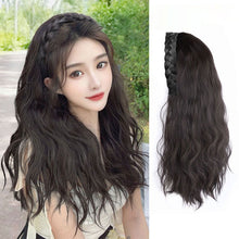 Load image into Gallery viewer, Headband Wig Fluffy Increase Hair Volume Long Curly Hair Synthetic Wig Natural Simulation Wig Pieces Hair Extensions for Women
