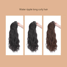 Load image into Gallery viewer, Headband Wig Fluffy Increase Hair Volume Long Curly Hair Synthetic Wig Natural Simulation Wig Pieces Hair Extensions for Women
