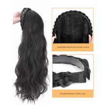 Load image into Gallery viewer, Headband Wig Fluffy Increase Hair Volume Long Curly Hair Synthetic Wig Natural Simulation Wig Pieces Hair Extensions for Women
