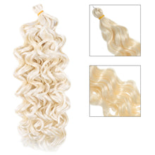 Load image into Gallery viewer, Multicolored Crochet Wig Fashionable Fluffy Natural Long Curly Hair 20inch Synthetic Hair Extensions for Women
