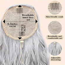 Load image into Gallery viewer, Elastic Mesh Drawstring Ponytail Wig Synthetic Simulation Short Curly Ponytail High Temperature Silk Hair Extensions
