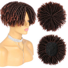 Load image into Gallery viewer, Messy Fluffy Short Curl Wig High-temperature Silk Synthetic Curly Dreadlocks Wig Increase Hair Volume False Hair Piece for Women
