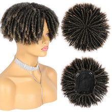 Load image into Gallery viewer, Messy Fluffy Short Curl Wig High-temperature Silk Synthetic Curly Dreadlocks Wig Increase Hair Volume False Hair Piece for Women
