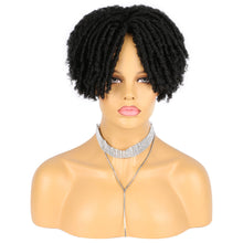 Load image into Gallery viewer, Messy Fluffy Short Curl Wig High-temperature Silk Synthetic Curly Dreadlocks Wig Increase Hair Volume False Hair Piece for Women
