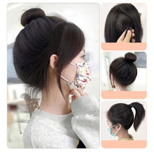 Load image into Gallery viewer, Head Fake Hair Circle High Skull Top Cushion False Hair Women Hair Extension Creative Pomelo Peel Wig Hair Band
